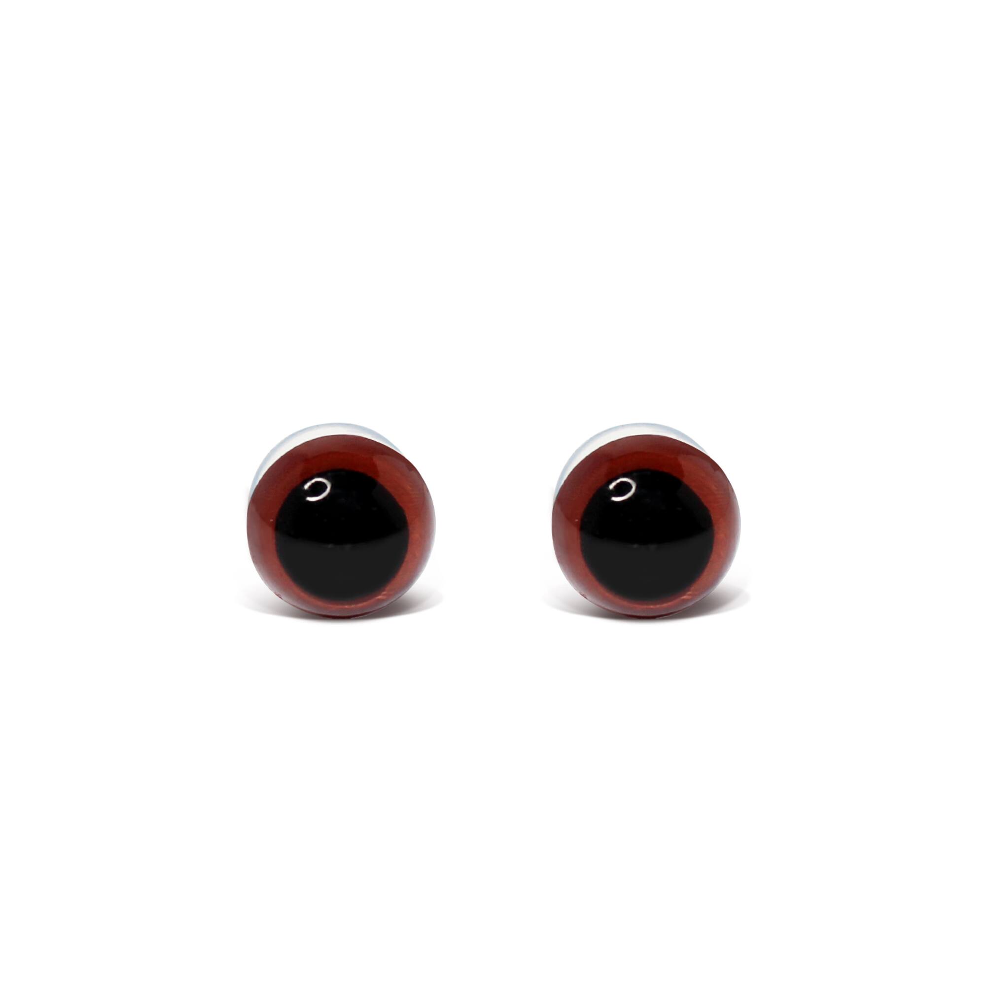 12 Pack: 9mm Craft Eyes with Plastic Washers by Loops & Threads™